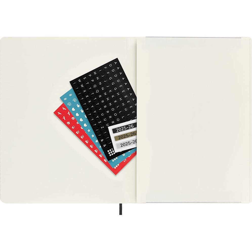 Moleskine Classic 18 Month 2025-2026 Weekly Planner. Soft Cover. XL (7.5 x 10). Black. 208 pages - Image 5