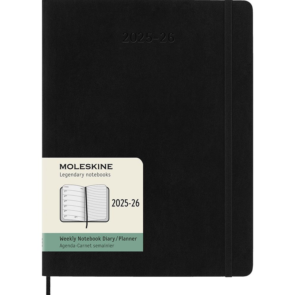 Moleskine Classic 18 Month 2025-2026 Weekly Planner. Soft Cover. XL (7.5 x 10). Black. 208 pages - Image 7