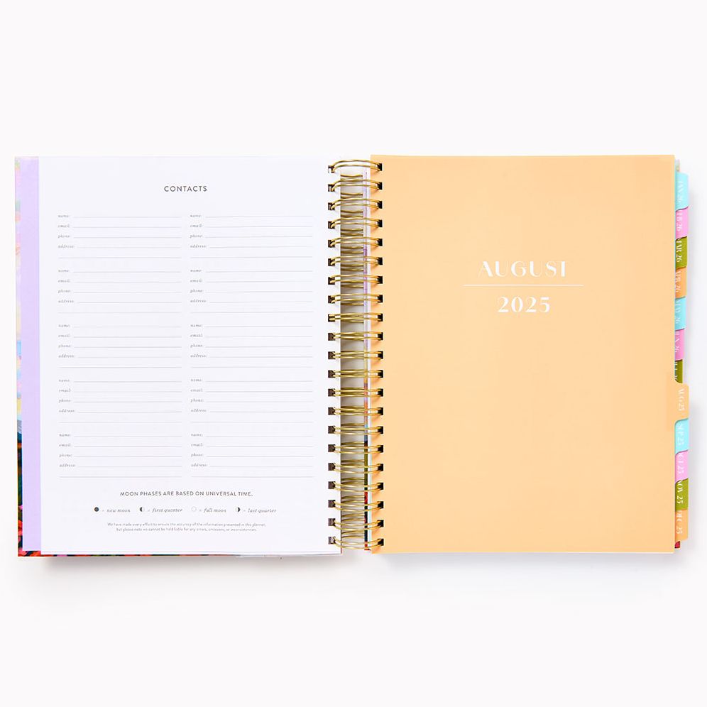 2025-2026 Paper Source Landscapes Weekly Desk Planner - Image 2