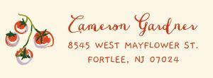 Picnic Return Address Label