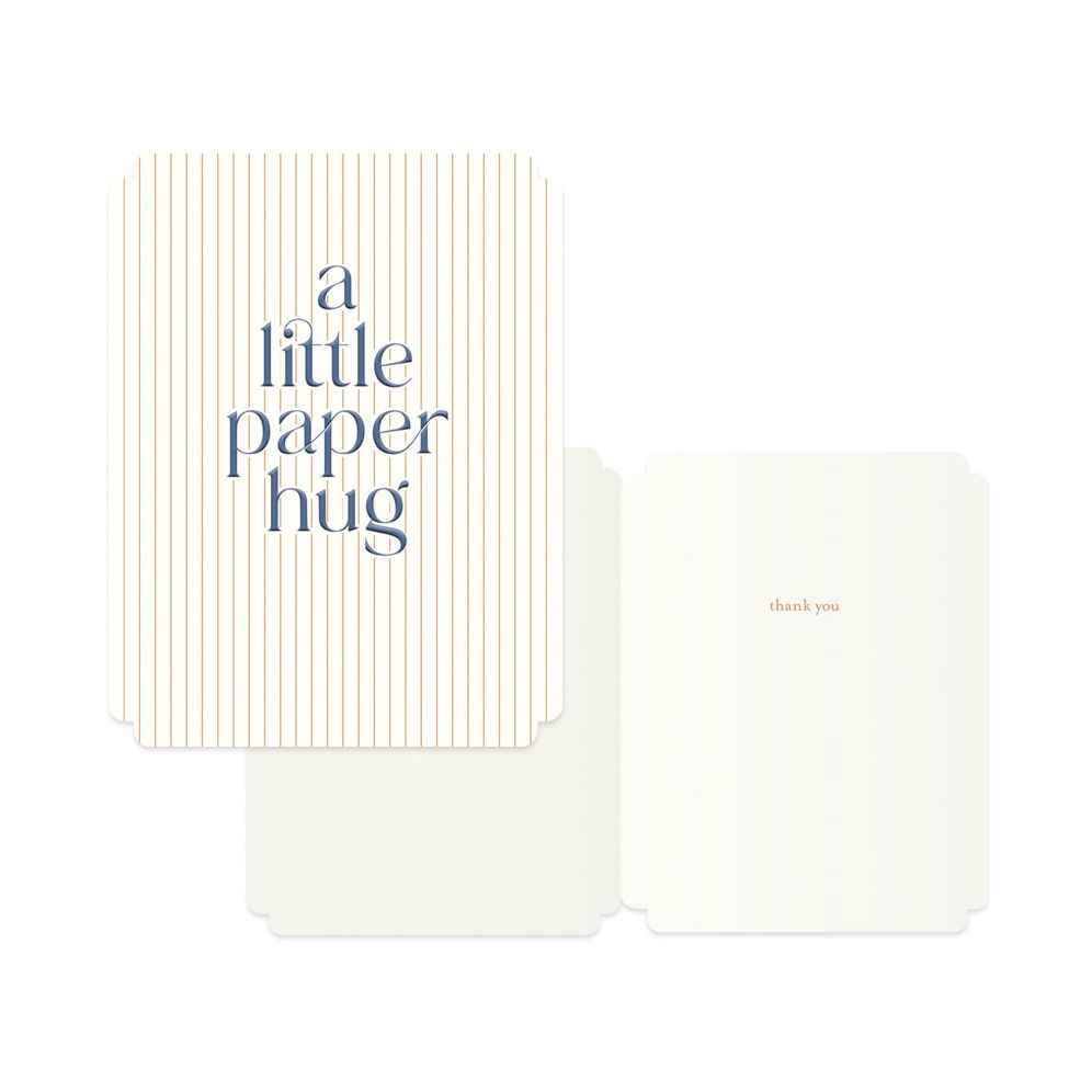 Paper Hug Thank You Card - Image 2