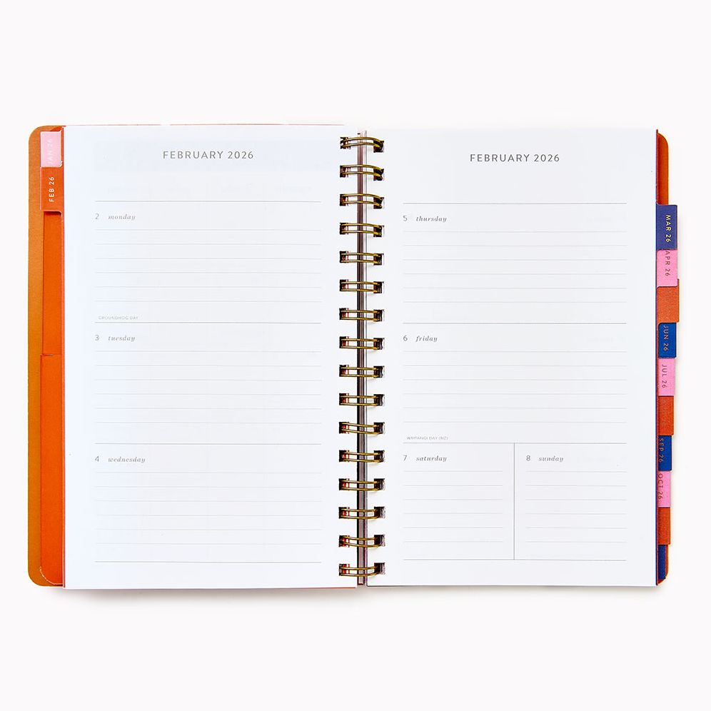 2026 Paper Source 12M Trendy Weekly Desk Planner - Image 3