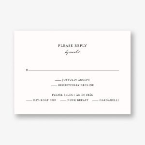 Flowering Mimosa Response Card