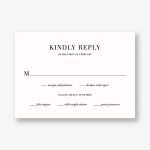 Napa Response Card