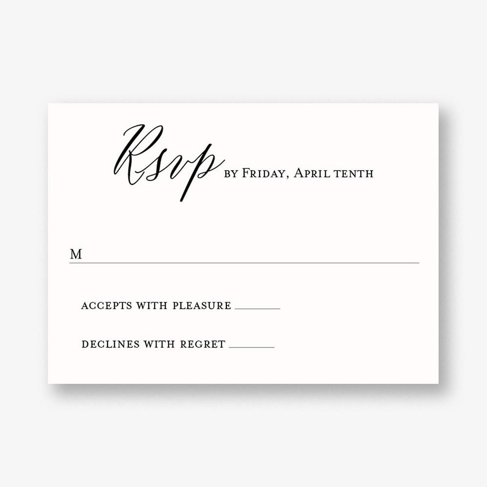 Overlay Response Card