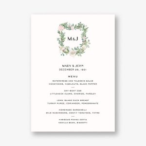 Lautaret Menu