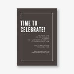 Metropolitan Bar Mitzvah Information Card