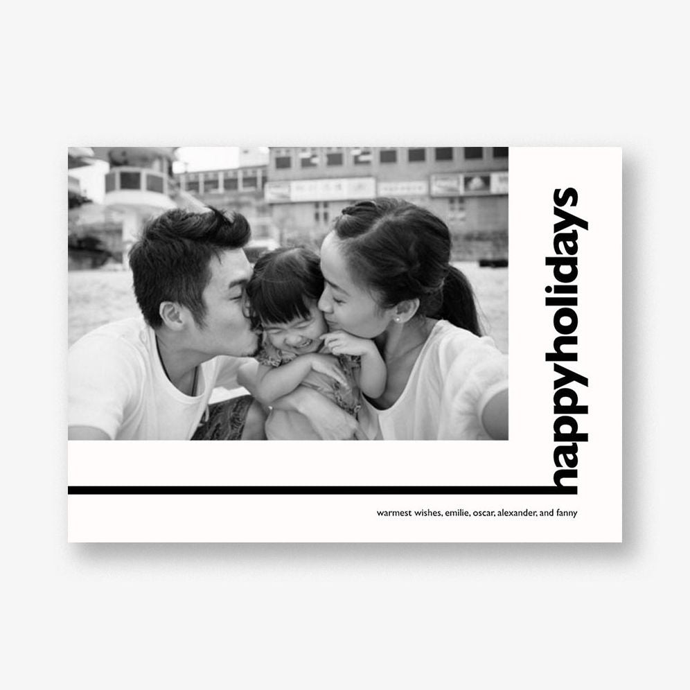 Ascender Horizontal Photo Card