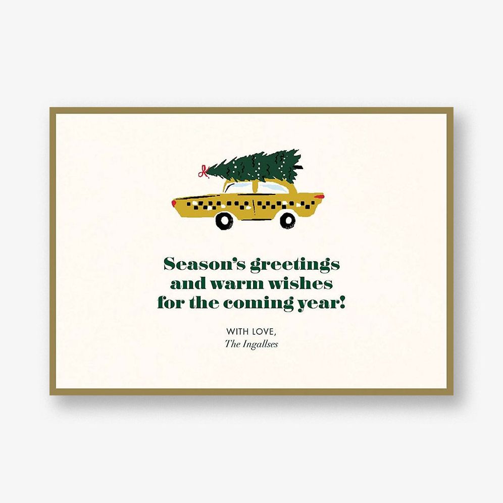 Fab Cab Holiday Card