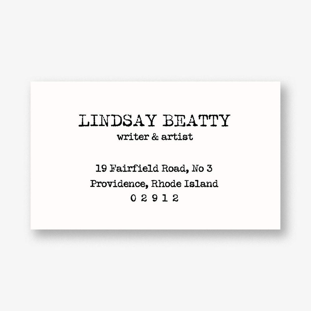 Typeka Business Cards