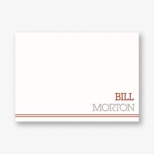 Lines A6 Stationery