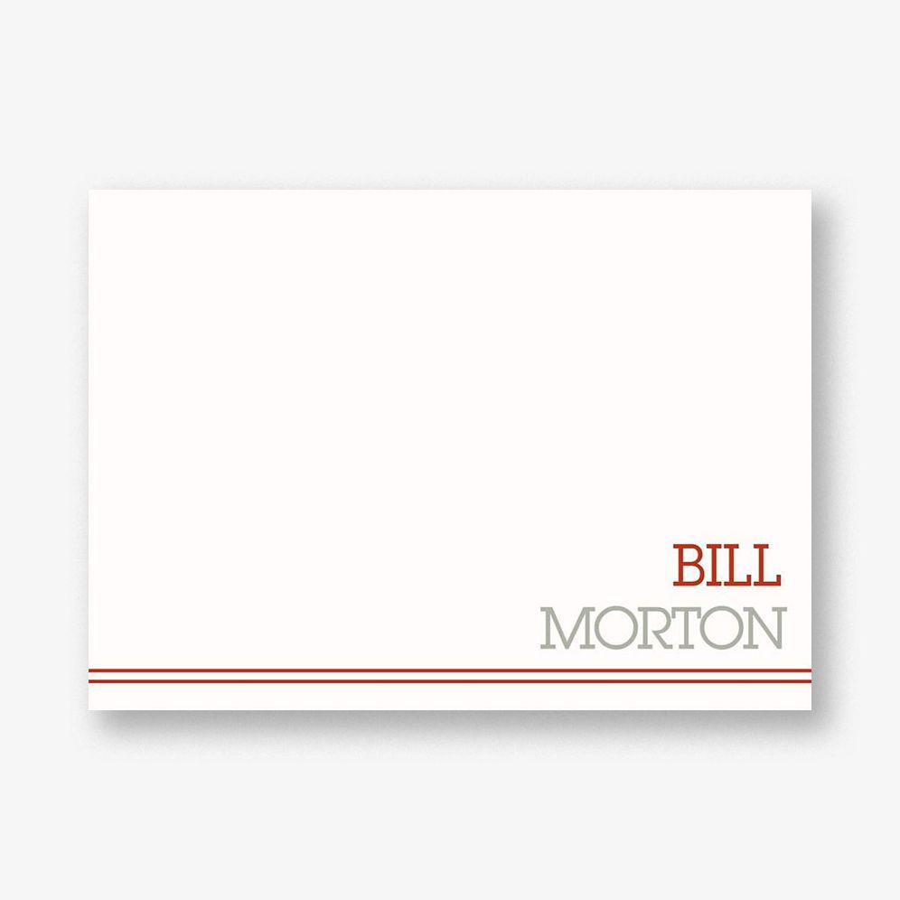 Lines A6 Stationery