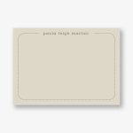 Dashed Stationery