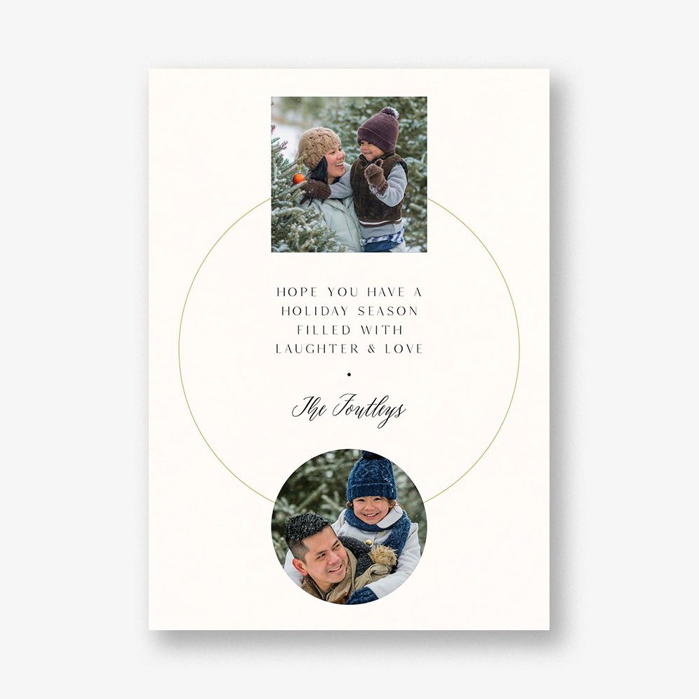 Poles Holiday Photo Card