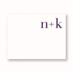 Initials Stationery