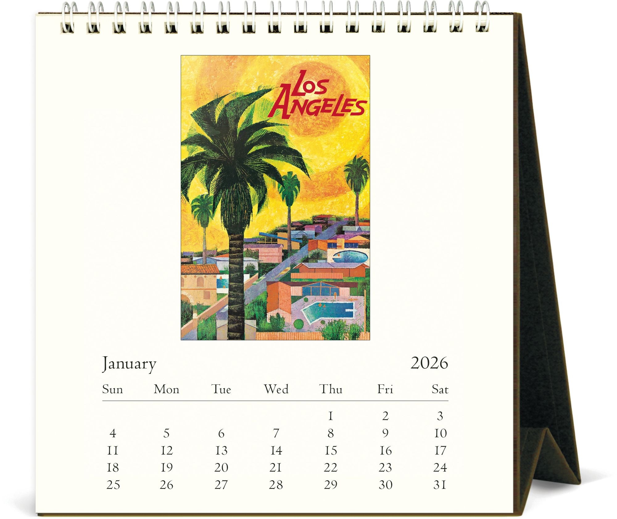 2026 Cavallini California Desk Calendar - Image 2