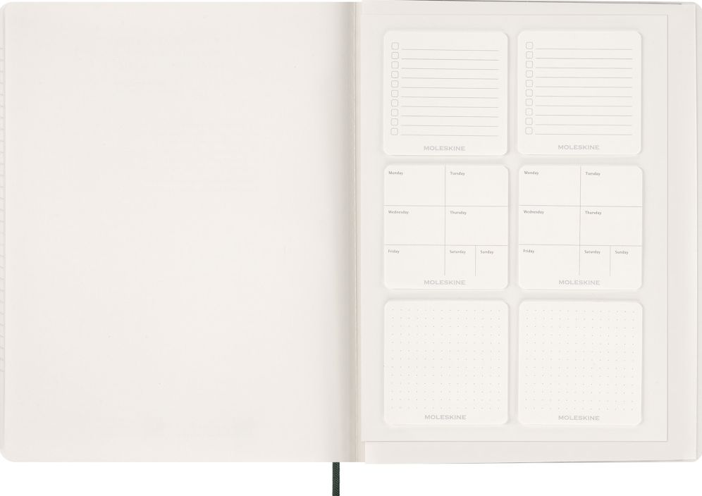 2026 Moleskine Myrtle Green 15-Month XXL Essential Soft Cover Weekly Vertical Planner - Image 8