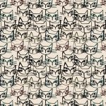 Felines Flat Sheet