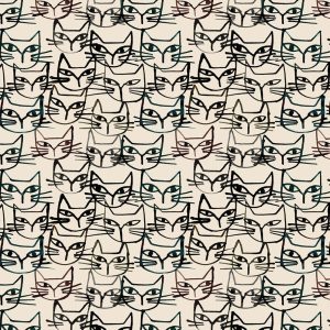 Felines Flat Sheet