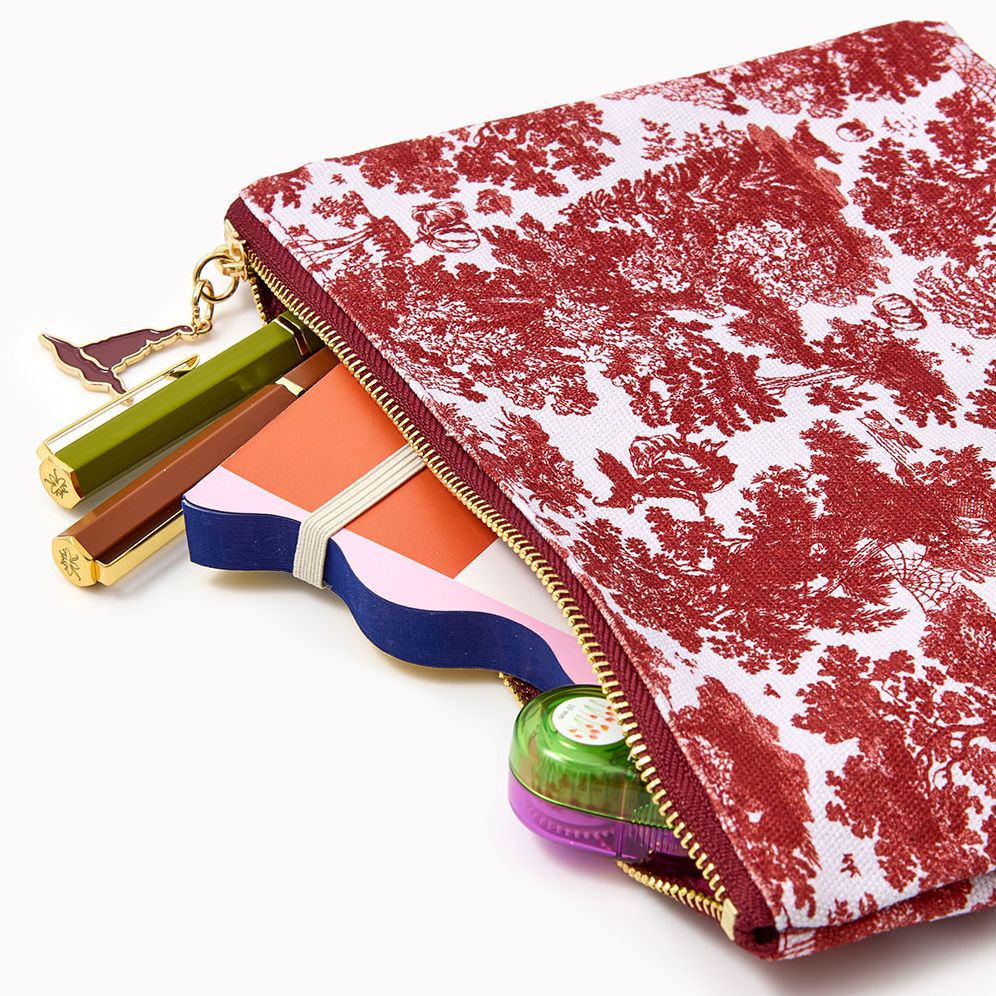 Zippered Toile Pouch - Image 2