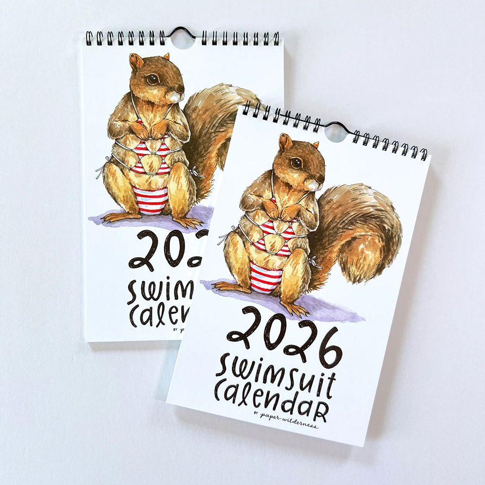2026 Swimsuit Calendar by Paper Wilderness - Image 2