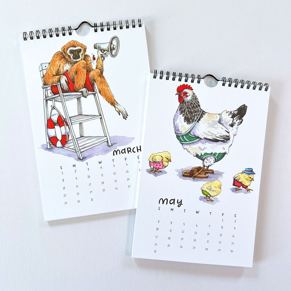 2026 Swimsuit Calendar by Paper Wilderness - Image 5