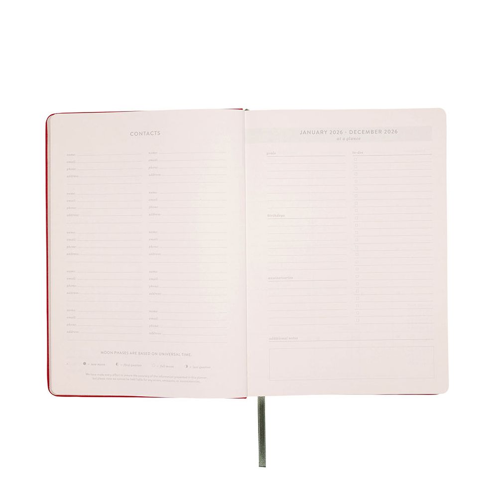 2026 Utility Red Monthly Desk Planner - Exclusive - Image 5