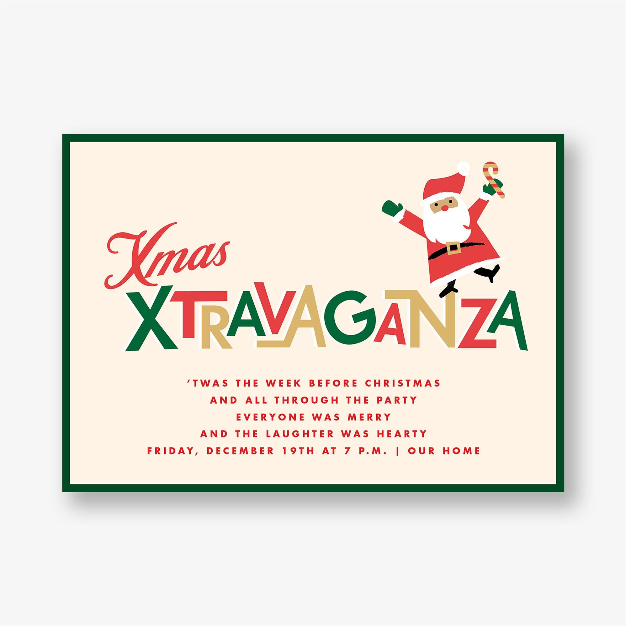 Xmas Xtravaganza Holiday Party Invitation - Image 3