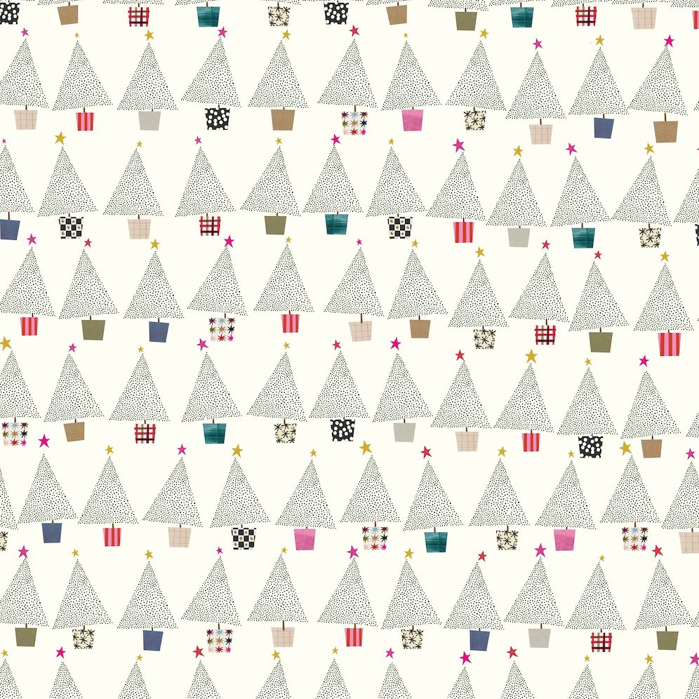 Trees & Plaid Doublesided Flat Wrap - Image 3