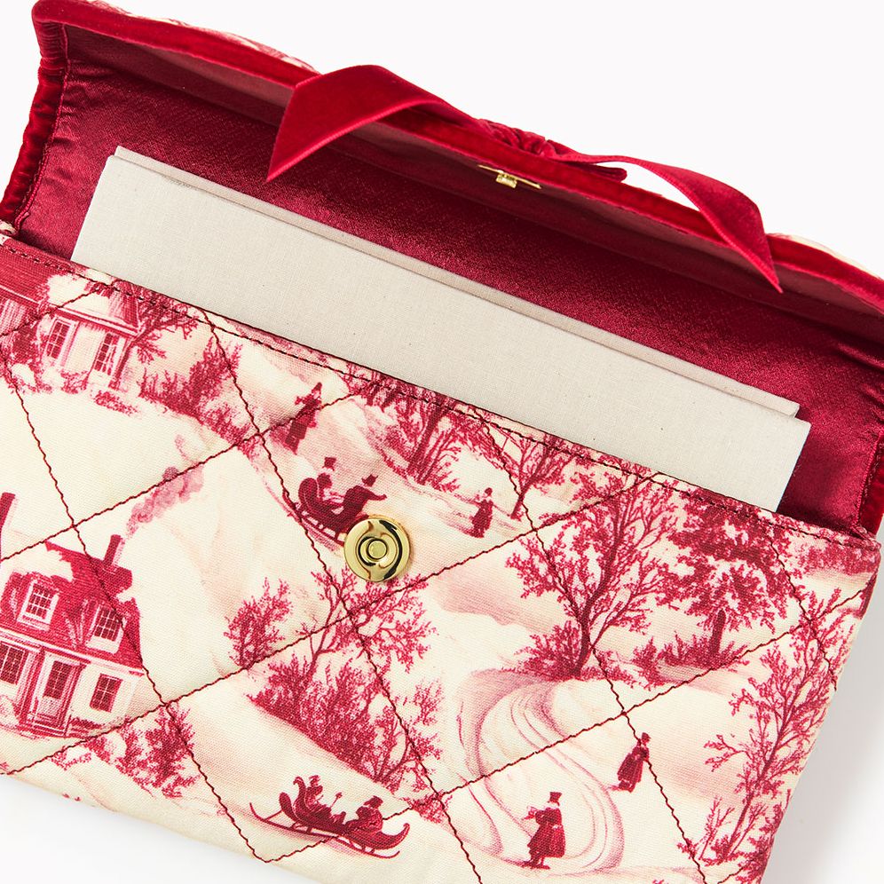 Winter Velvet Book Pouch - Image 2
