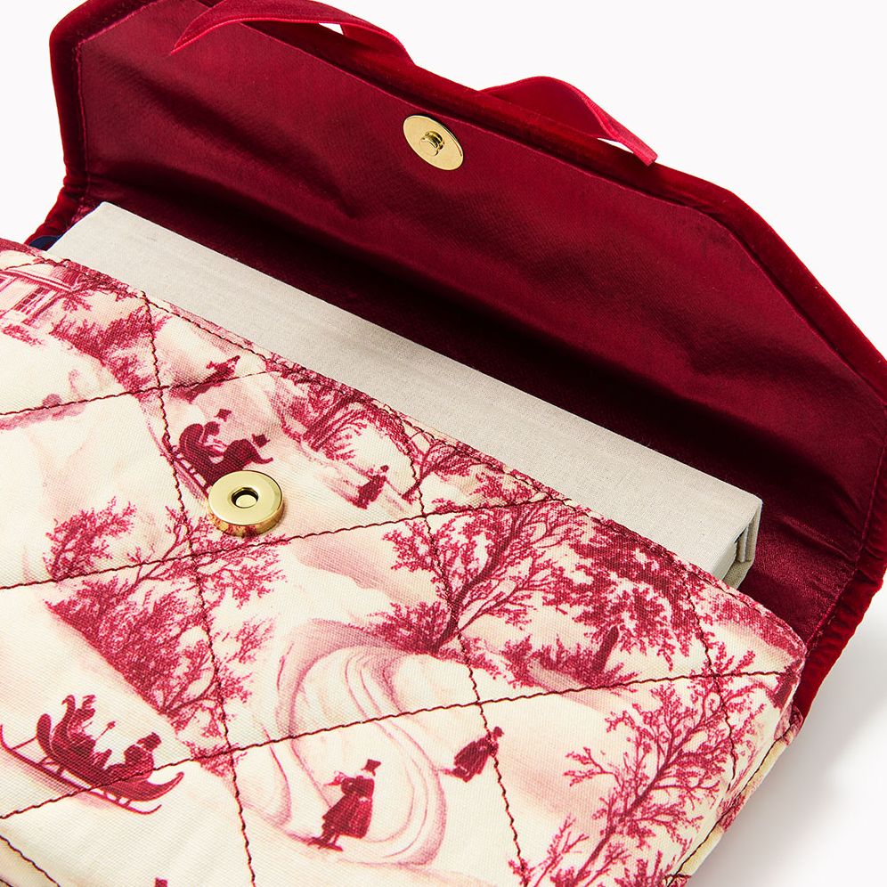 Winter Velvet Book Pouch - Image 3