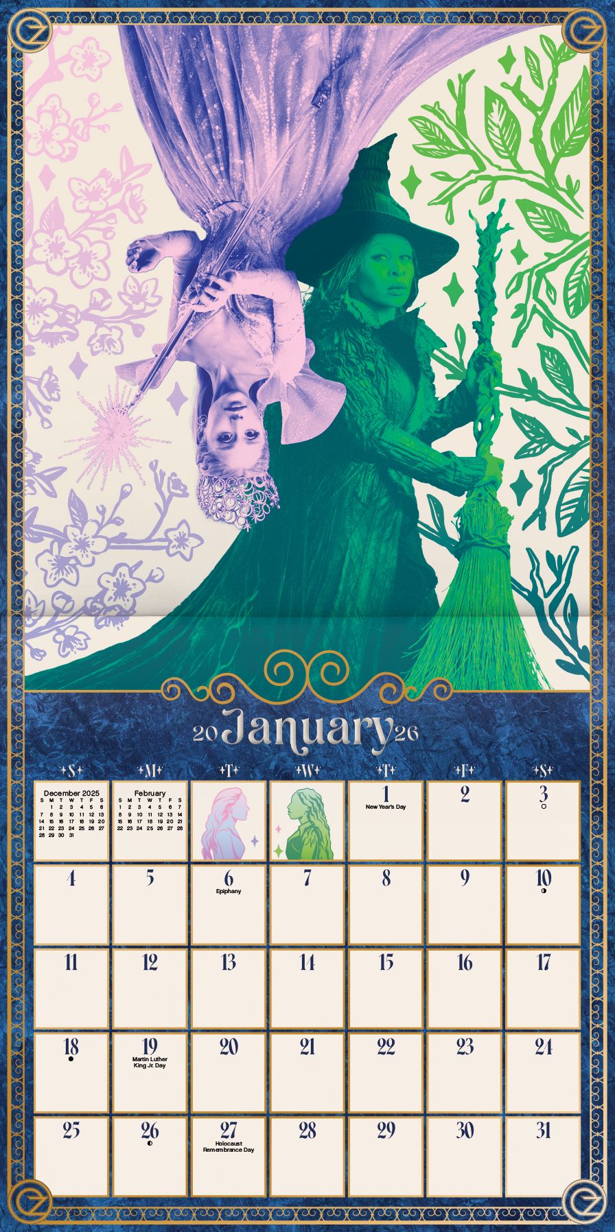 2026 Wicked 2 Wall Calendar - Image 2